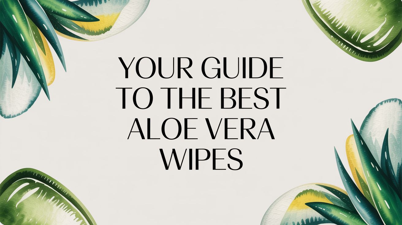 Your Guide To The Best Aloe Vera Wipes