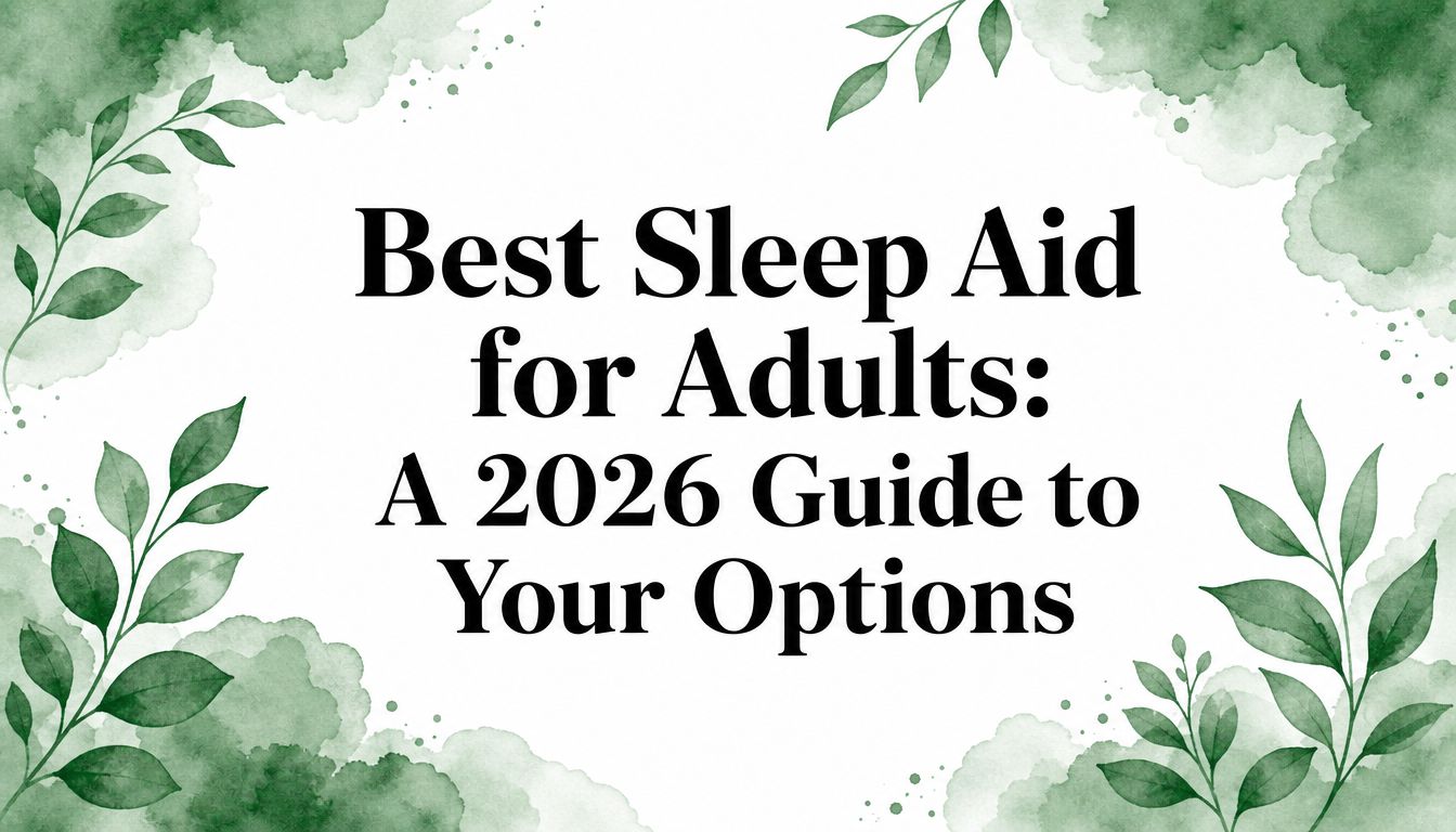 Best Sleep Aid for Adults: A 2026 Guide to Your Options