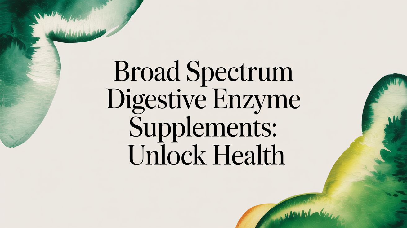 Broad Spectrum Digestive Enzyme Supplements: Unlock Health
