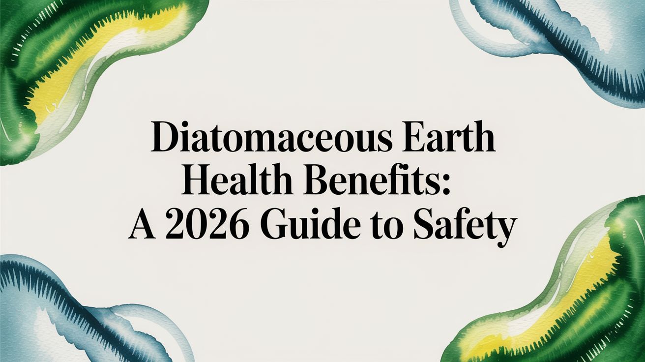 Diatomaceous Earth Health Benefits: A 2026 Guide to Safety - AloeCure