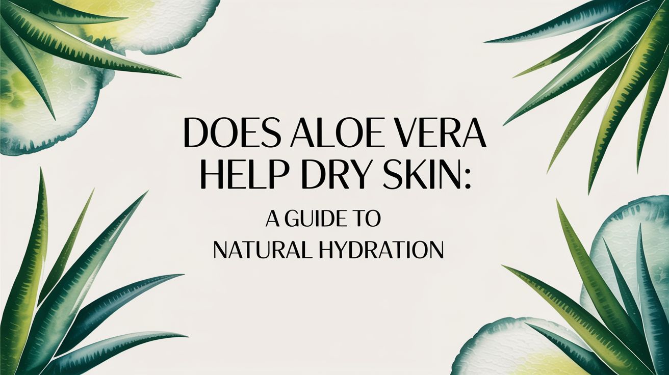 Does Aloe Vera Help Dry Skin? A Guide to Natural Hydration