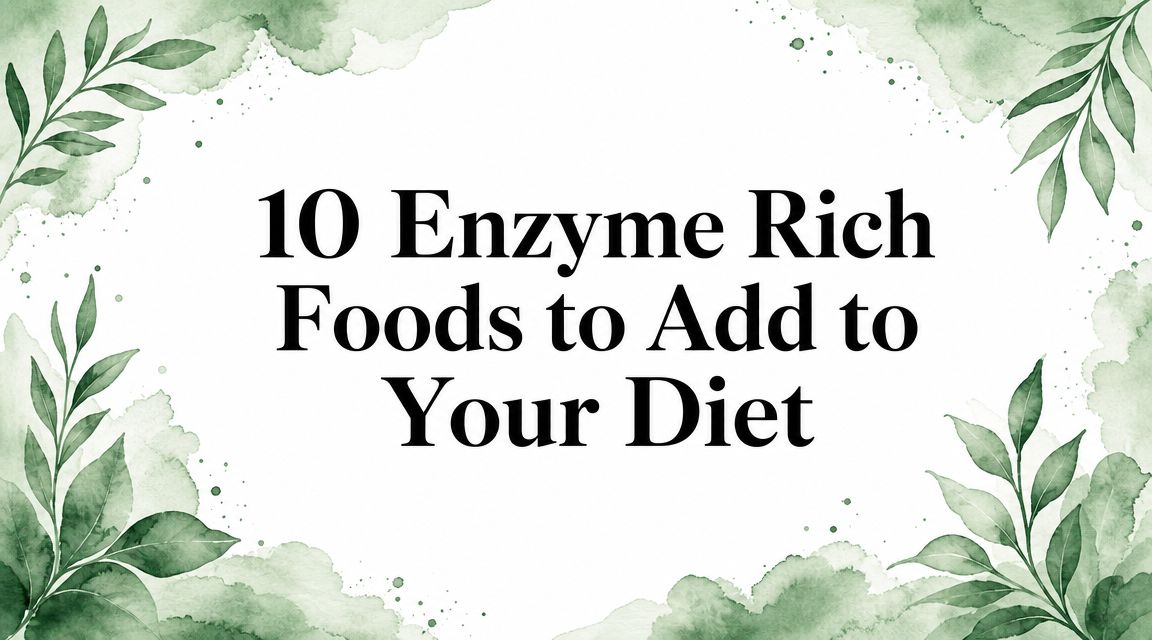 10 Enzyme Rich Foods to Add to Your Diet - AloeCure