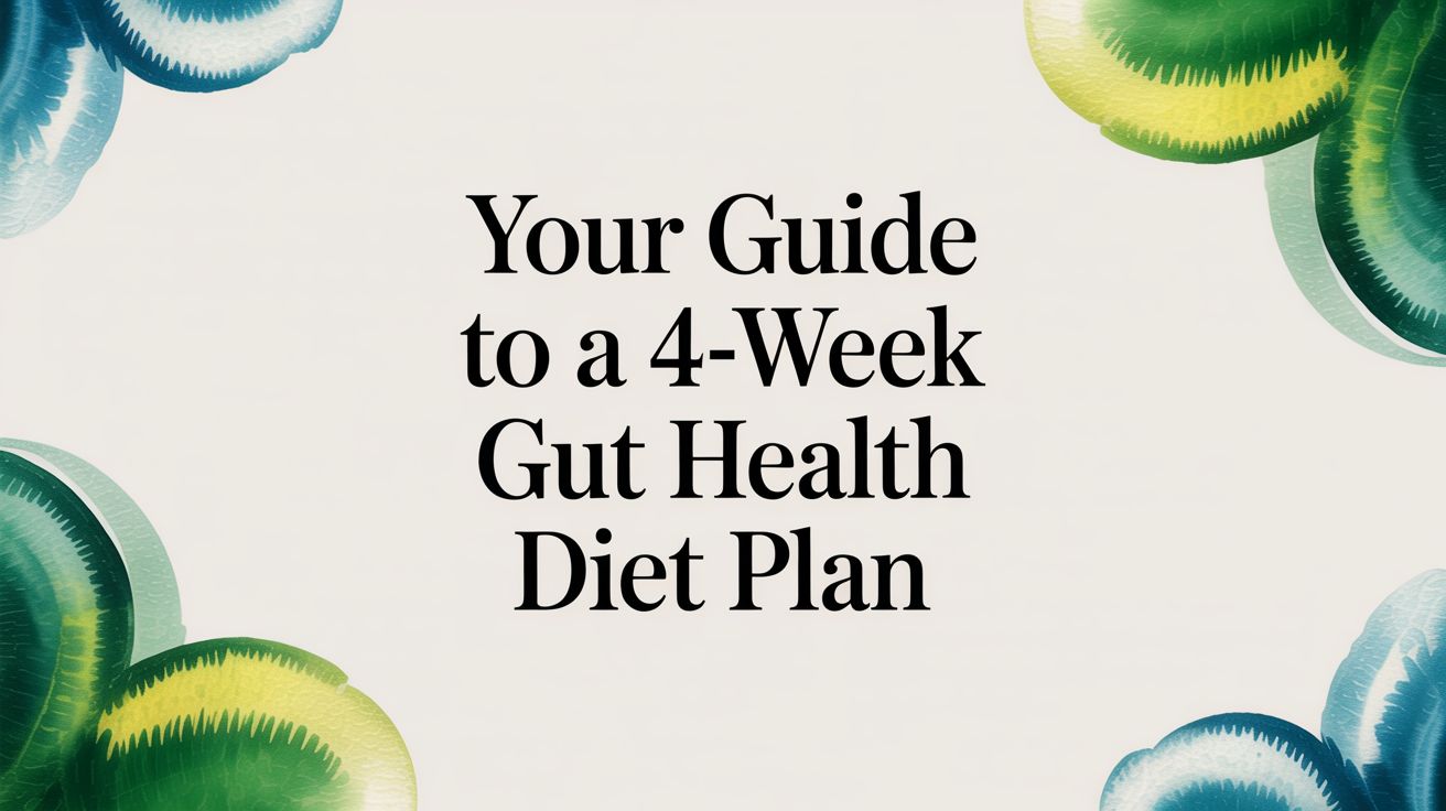 Your Guide to a 4-Week Gut Health Diet Plan
