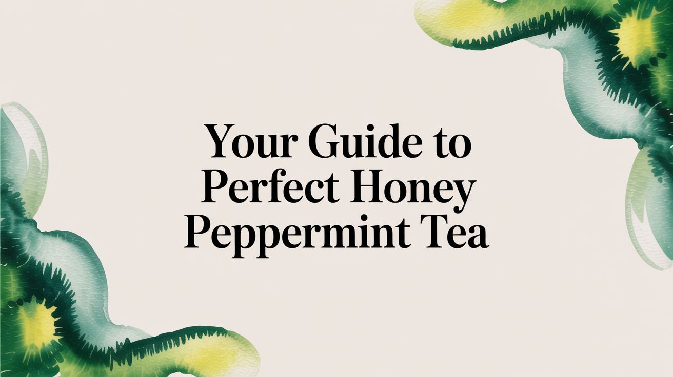 Your Guide to Perfect Honey Peppermint Tea