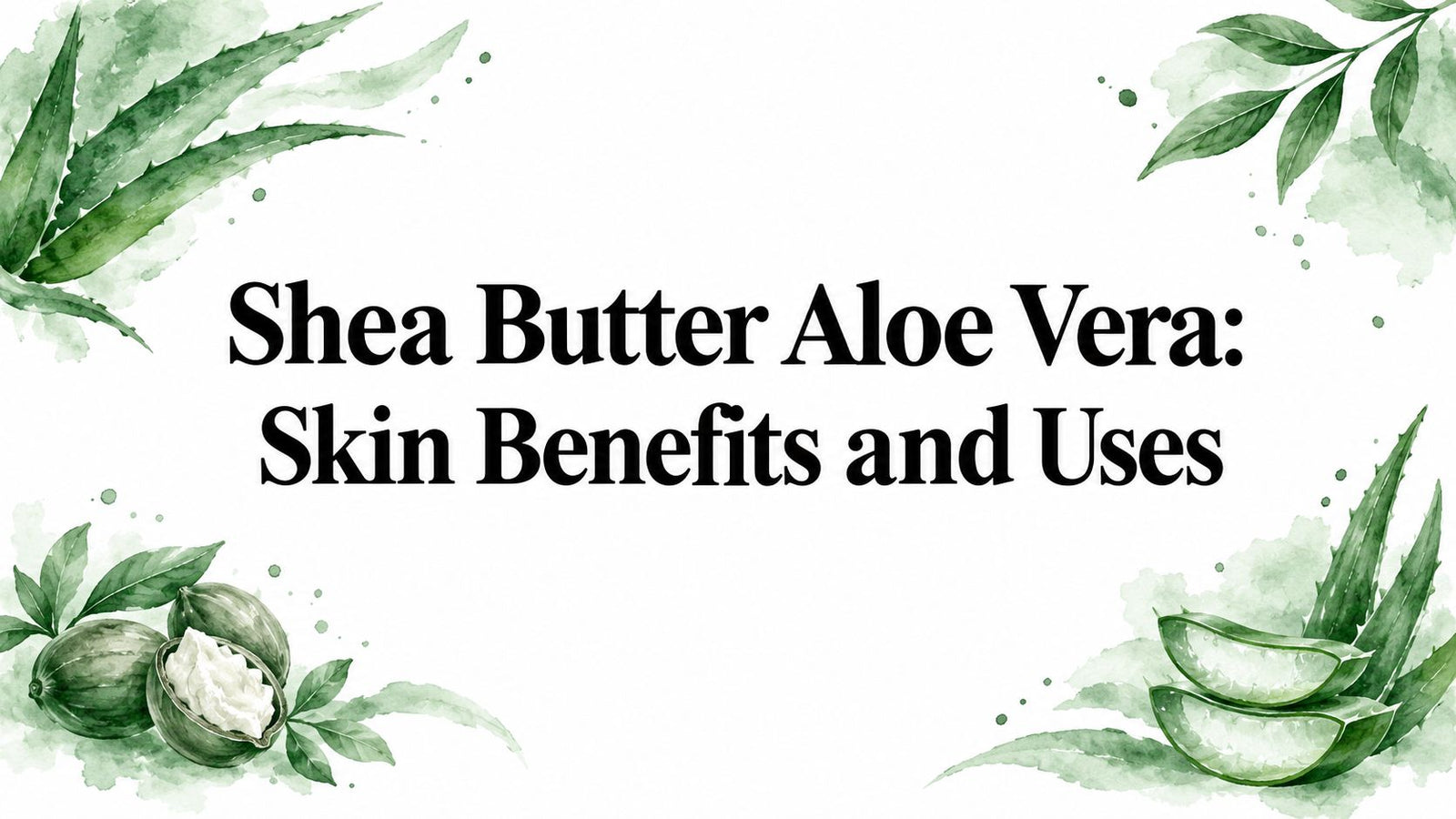 Shea Butter Aloe Vera: Skin Benefits and Uses