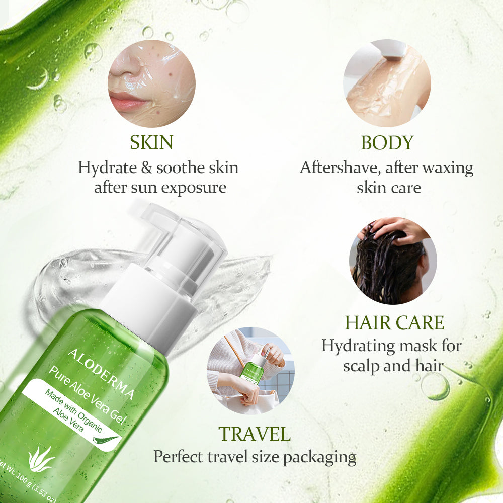 ALODERMA Pure Aloe Vera Gel - 100g