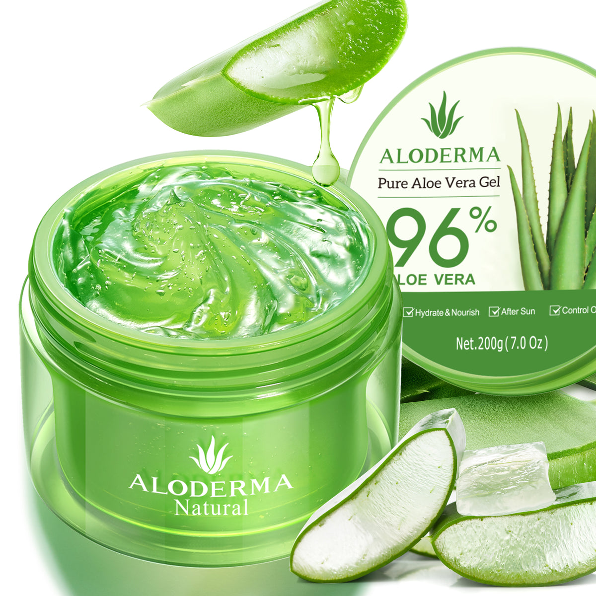 ALODERMA Pure Aloe Vera Gel - 200g