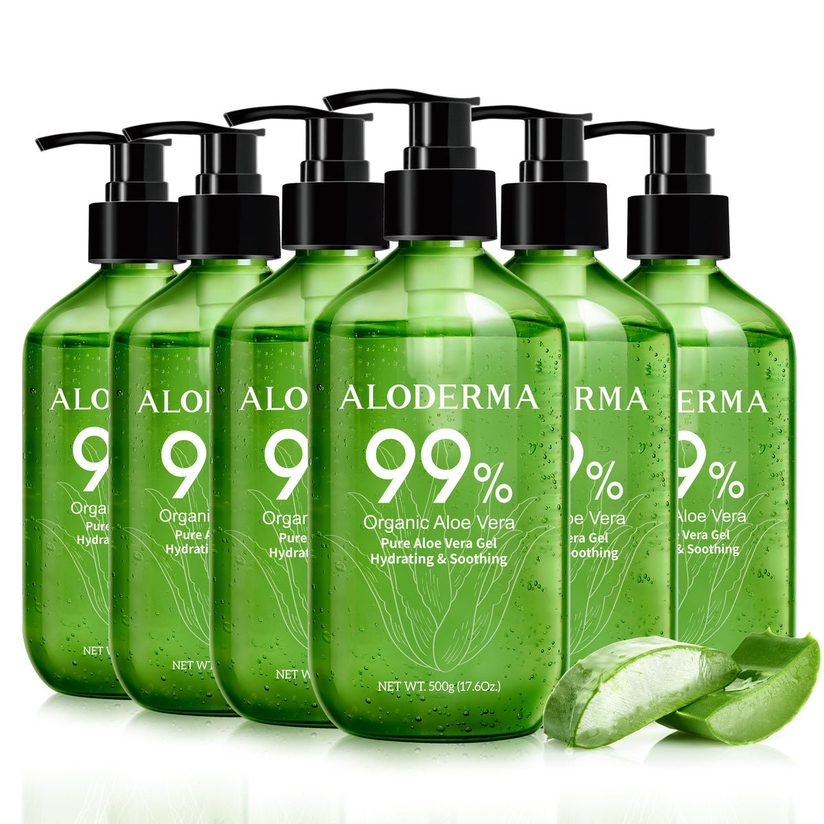 ALODERMA Pure Aloe Vera Gel 500g