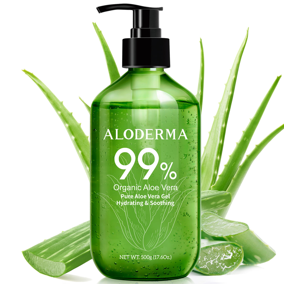 ALODERMA Pure Aloe Vera Gel 500g