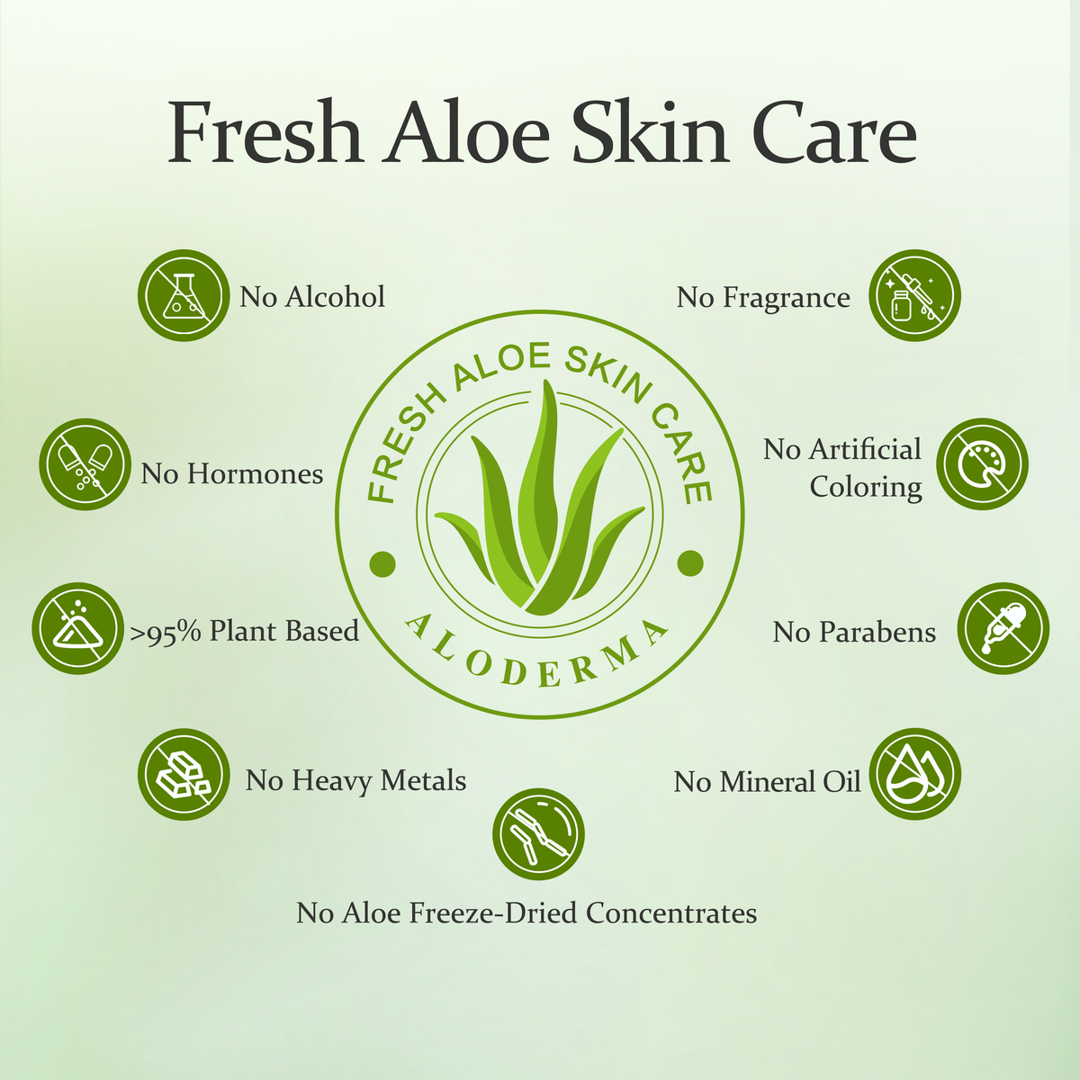 ALODERMA Pure Aloe Vera Gel 300g