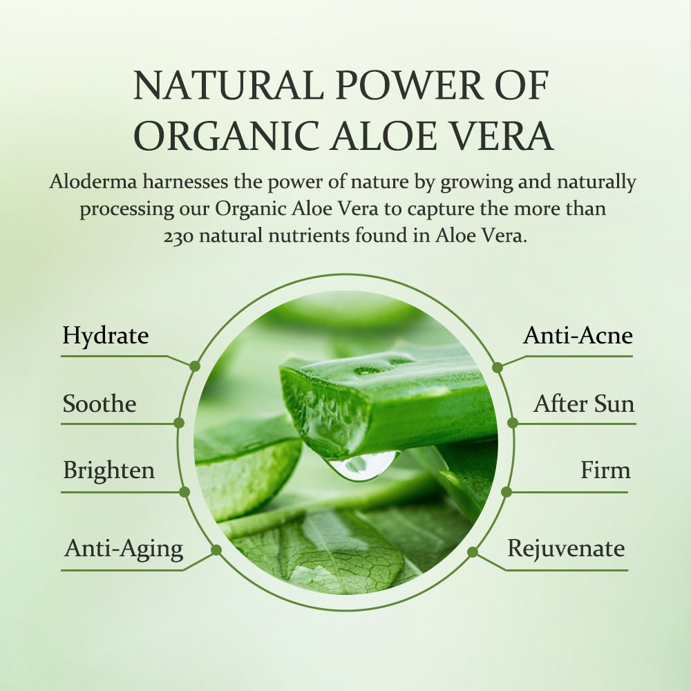 ALODERMA Aloe Flower Essence Gel 200g - AloeCure