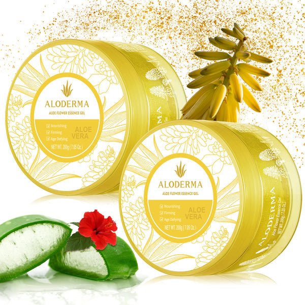 ALODERMA Aloe Flower Essence Gel 200g - AloeCure
