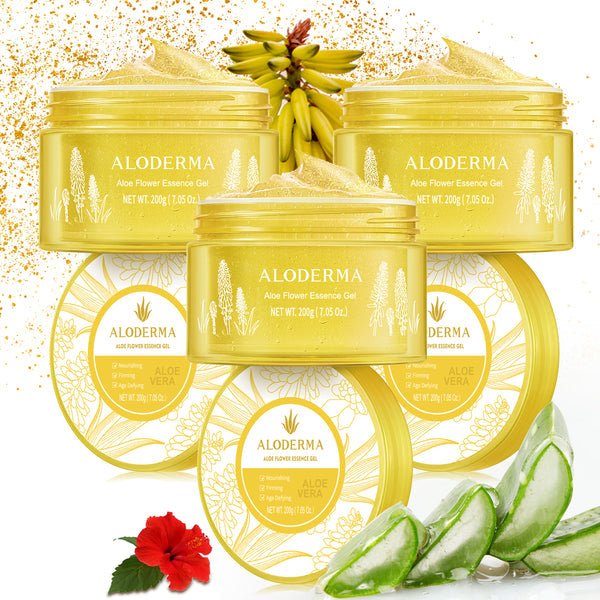 ALODERMA Aloe Flower Essence Gel 200g - AloeCure