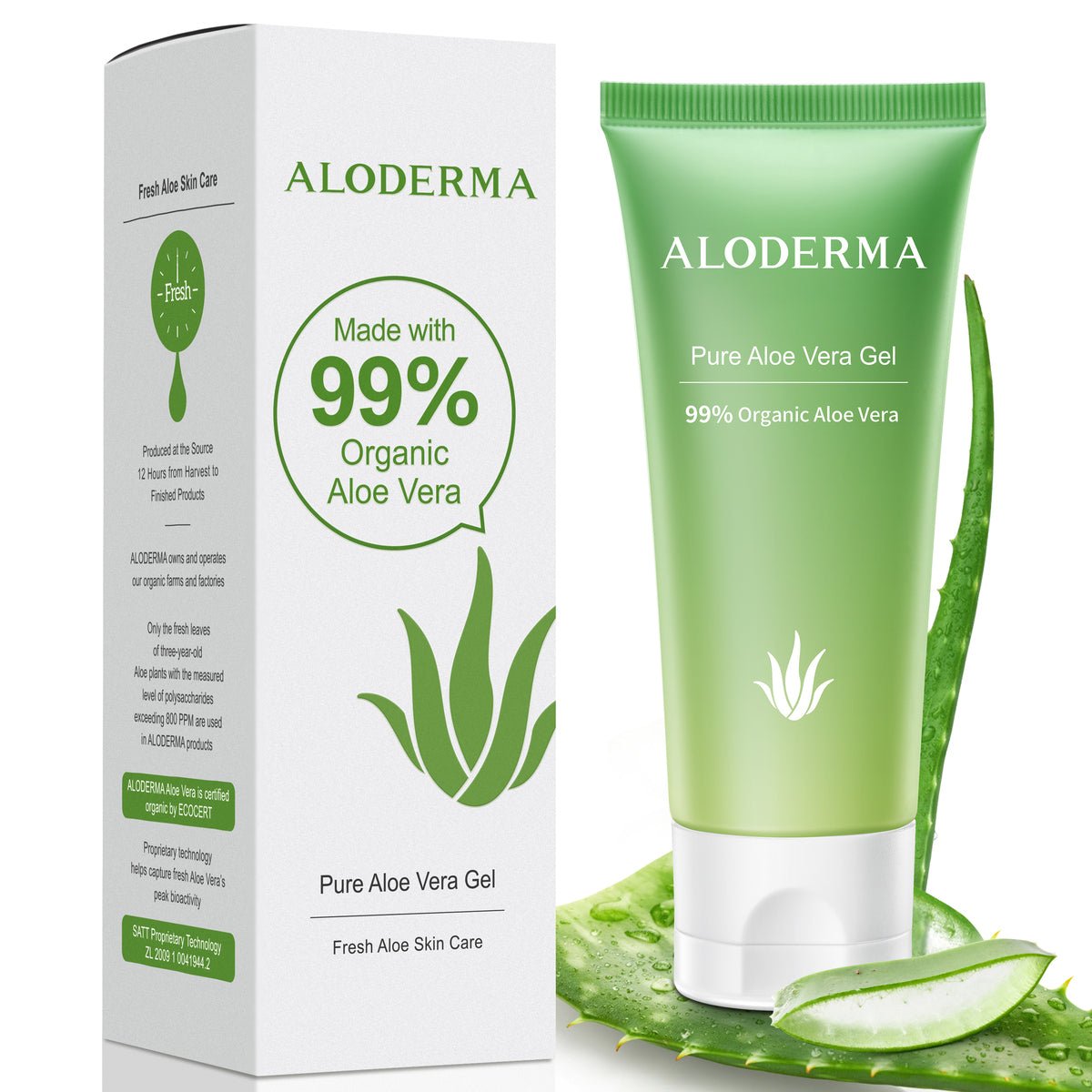 ALODERMA Pure Aloe Vera Gel - 114g - AloeCure