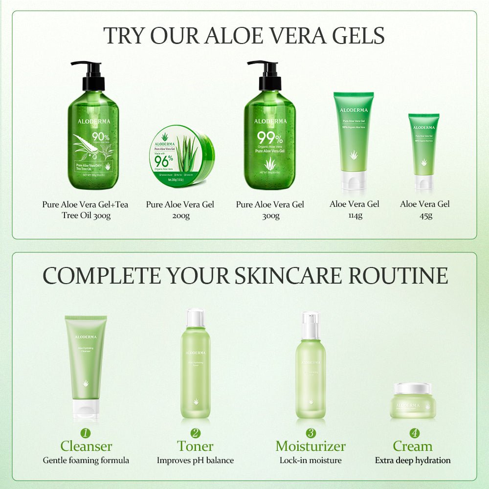 ALODERMA Pure Aloe Vera Gel - 45g - AloeCure