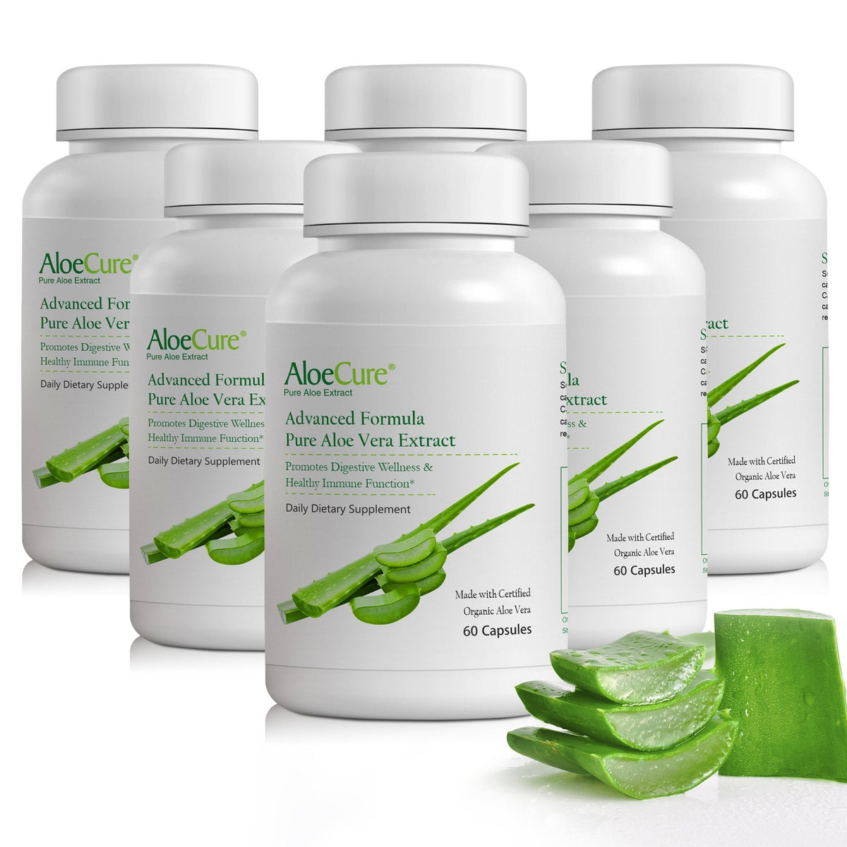 AloeCure Advanced Formula Aloe Capsules - AloeCure
