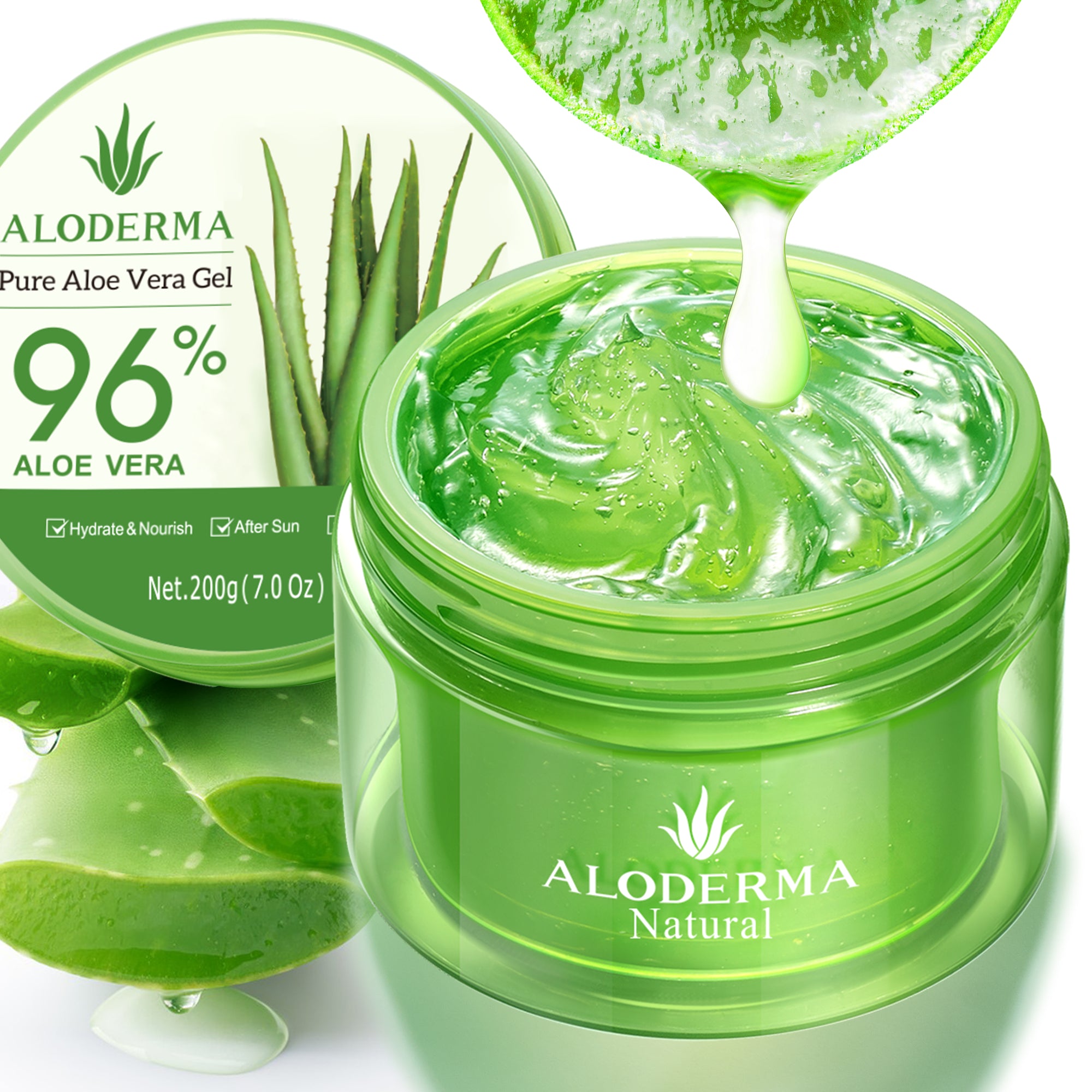 ALODERMA Pure Aloe Vera Gel - 200g