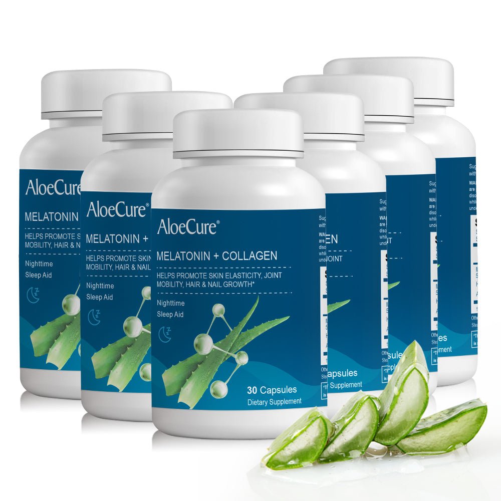Melatonin + Collagen Sleep Support - AloeCure